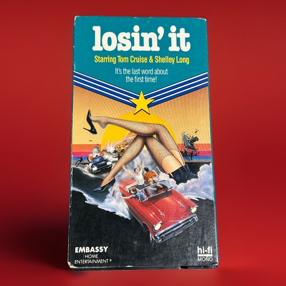 LOSIN' IT- Pre-Owned VHS Tape-‎ Tom Cruise 1982